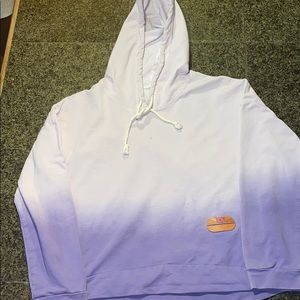 Light weight hooded sweatshirt